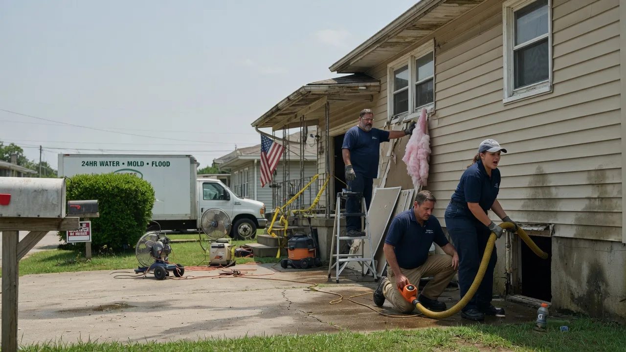 Water Damage Repair in Nanty Glo, PA near me